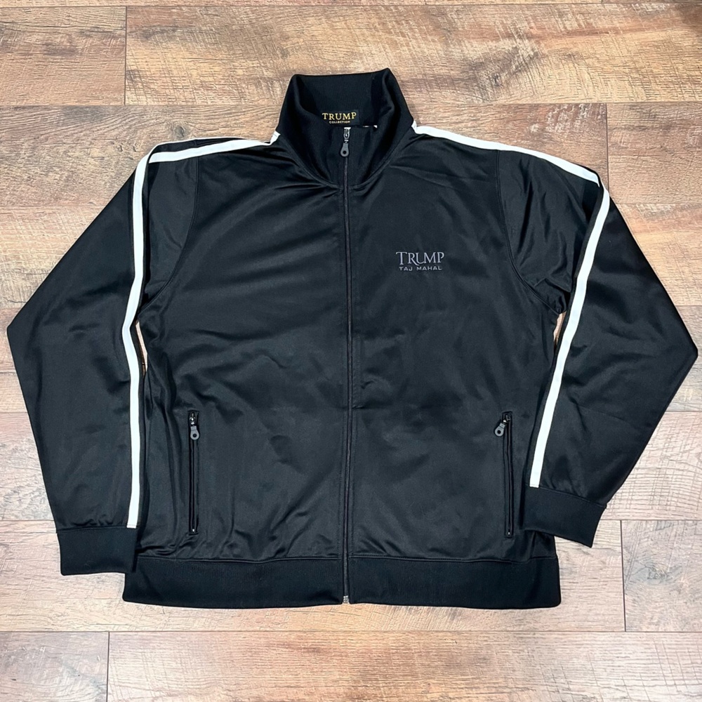 Trump Collection Trump Taj Mahal Zip Up Jacket Donald Trump Atlantic City Casino